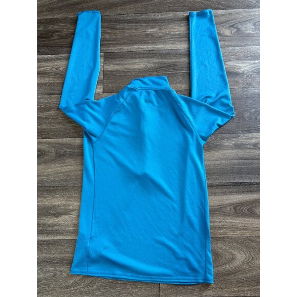 PATAGONIA CAPILENE MIDWEIGHT ZIP NECK LONG SLEEVE SPORT TOP BLUE MENS SMALL - Picture 5 of 8